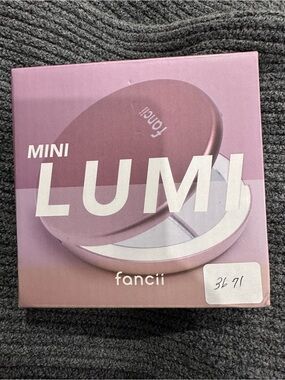 fancii Mini LUMI Portable Pink Makeup Mirror